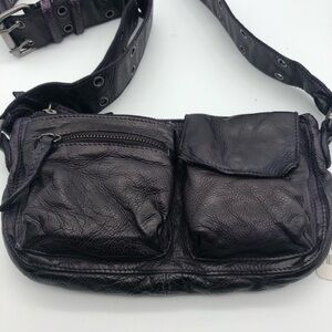 Free People Eggplant Crossbody Bag